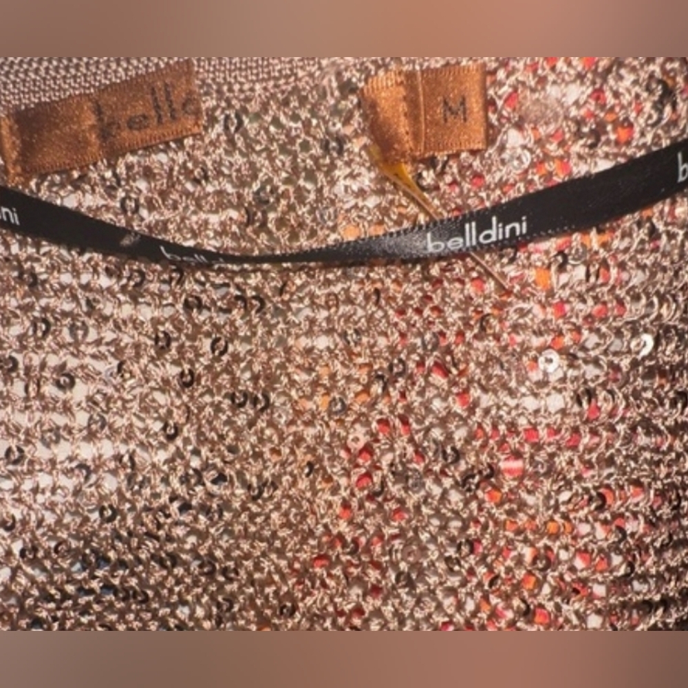 Belldini Metallic Brown Cardigan PTP 20 - Picture 3 of 3